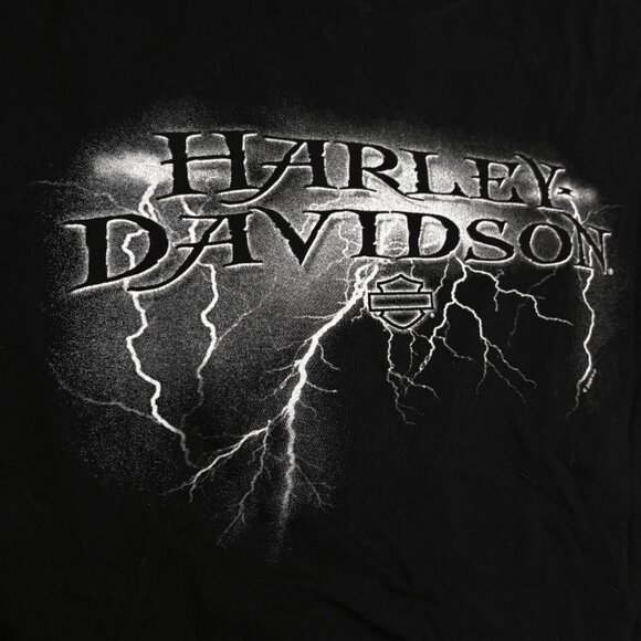 Harley Davidson Chicago (2005) Retro Graphic T Shirt - Picture 3 of 5
